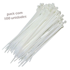 Abraçadeira Nylon Branca 200x2,5 C/100 - Starfer