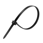 Abraçadeira Nylon Preta 390x7 6mm Pacote Com 100un