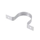 Abraçadeira U para Instalações Hidráulicas e Elétricas 2.1/2" Aço Zincado Zamar 4 peças