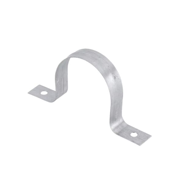 Abraçadeira U para Instalações Hidráulicas e Elétricas 3" Aço Zincado Zamar 10 peças