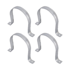 Abraçadeira U Aço 4" 4 peças