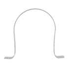 Abraçadeira U Aço 4" 4 peças