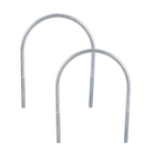 Abraçadeira U Aço 4x5/16" 2 peças