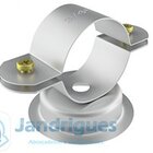 Abraçadeira Zincada Jandrigues Copo 1/2" Pacote Com 25 Unidad