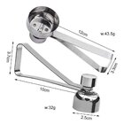 Abridor Cortador De Ovo Cru Cozido Aço Inox