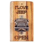 Abridor De Garrafa Jeep 17 Cm Tecawood