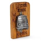 Abridor De Garrafa Kombi 17 Cm Tecawood