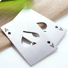 Abridor De Garrafas Carta Baralho Aço Ás De Espada Luxo - Inox