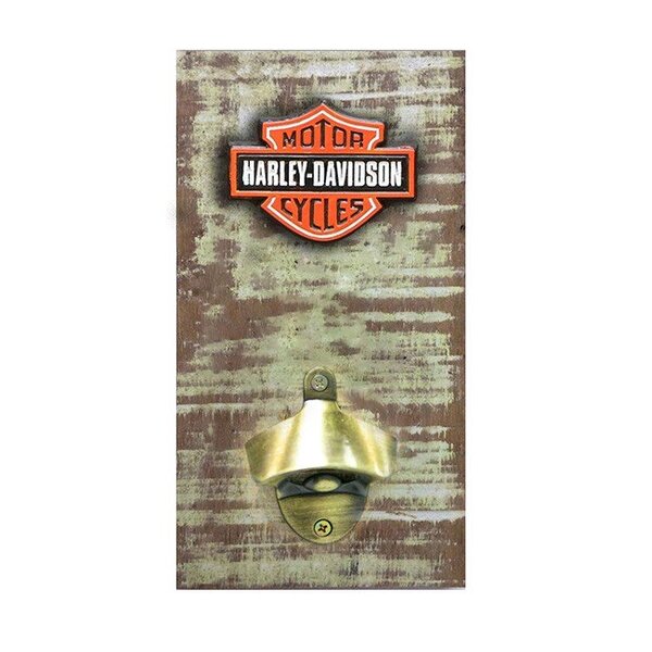 Abridor De Garrafas De Parede Decorativo Harley 628