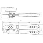 Abridor De Latas Lâmina Aço Inox Utilità 25605170 Tramontina