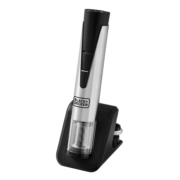 Abridor De Vinho A Bateria Black+decker W15 Com Bomba De Vácu