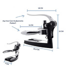 Abridor De Vinho Com Suporte Profissional Saca Rolha