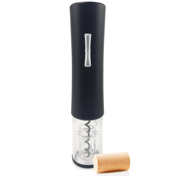 Abridor De Vinho Elétrico Alimentação A Pilhas Saca Rolha Com