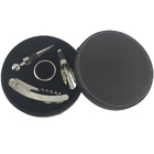 Abridor De Vinho Kit 5 Peças Estojo Bico Dosador Salva Gotas