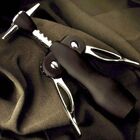 Abridor De Vinhos Saca Rolhas Preto E Cromado - Unyhome