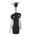 Abridor Vinho Saca Rolha Metal/plastico Preto Clink 18,5cm