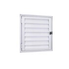 Abrigo 0,60 X 0,60 Alumínio Branco