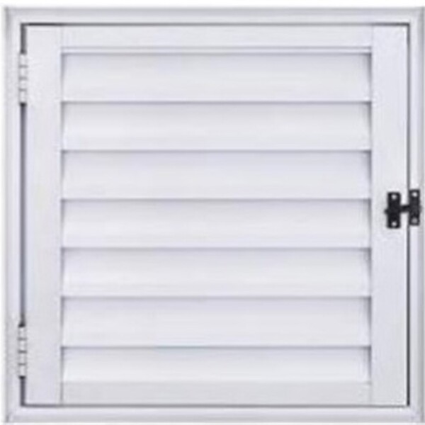 Abrigo 0,60 X 0,60 Alumínio Branco