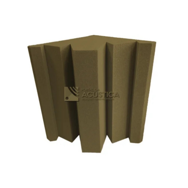 Absorvedor De Canto Bass Trap Espuma Pu Cores - 300 X 300 X 4