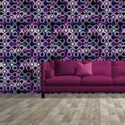 Abstrato Roxo - Papel De Parede - 150