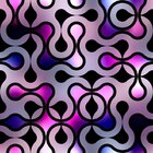 Abstrato Roxo - Papel De Parede - 150