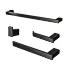 Ac-sq-sg-b - Acessorios De Banheiro- Kit Completo Em Metal -