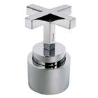 Acab. para Registro de Pressão Pequeno Quadratta Clássica 1/2" 3/4" 1" Cromado 4916.C85.PQ Deca