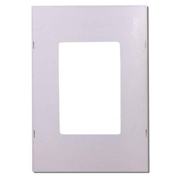 Acabamento para placa 4X2 3 mod cristal Simon Play