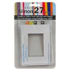 Acabamento para placa 4X2 3 mod cristal Simon Play