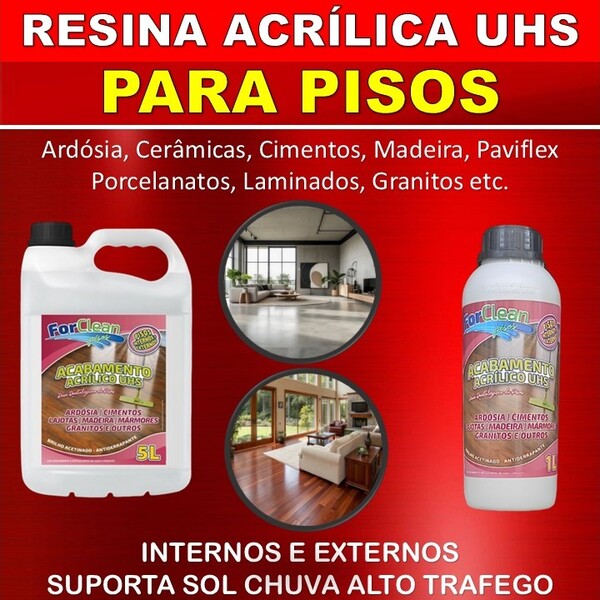 Acabamento Acrílico UHS: Para Pisos - Internos e Externos - G
