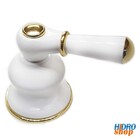 Acabamento Belle Epoque Tiffany Deca Branco Com Dourado - 490