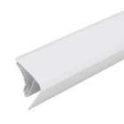 Acabamento em PVC Branco 4x0,04x0,022M Permatti