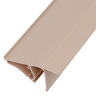 Acabamento em PVC Carvalho 5x3cm Perfilplast