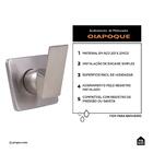 Acabamento De Misturador Monocomando Quadrado Para Banheiro O