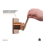 Acabamento De Misturador Monocomando Redondo Guaporé Pingoo.c