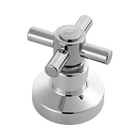Acabamento de Registro Pressão e Gaveta 1.1/2" Cruzeta Cromado C37 Blukit