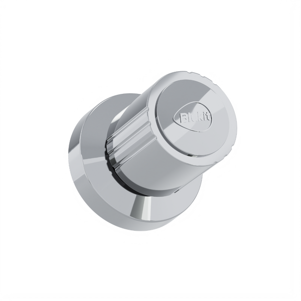 Acabamento de Registro Pressão e Gaveta 1/2" 3/4" Redondo Cromado C40 Blukit