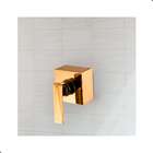 Acabamento De Registro Alavanca Mini Diamante Dourado P/deca