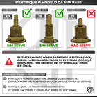 Acabamento De Registro Cruzeta Quadrado Preto Chuveiro Banhei