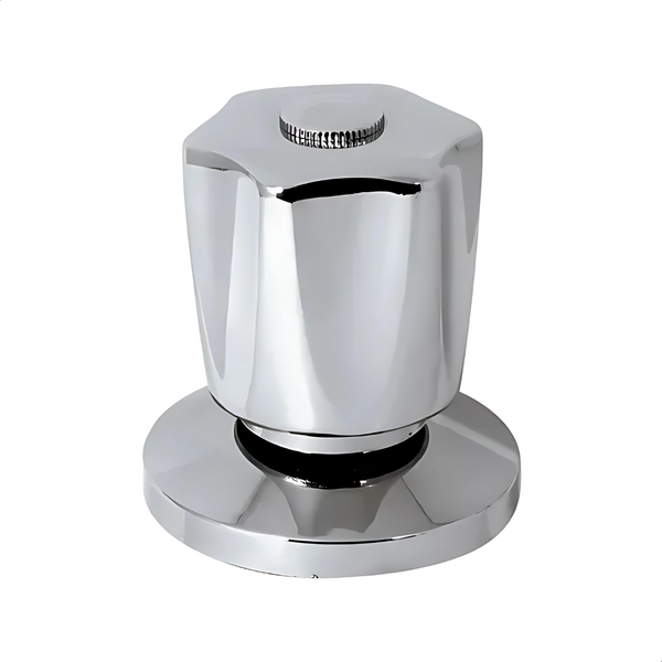 Acabamento De Registro Em Metal Cromado Padrão Deca C50