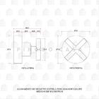 Acabamento De Registro Estrela Para Banheiro Sauípe Pingoo.ca