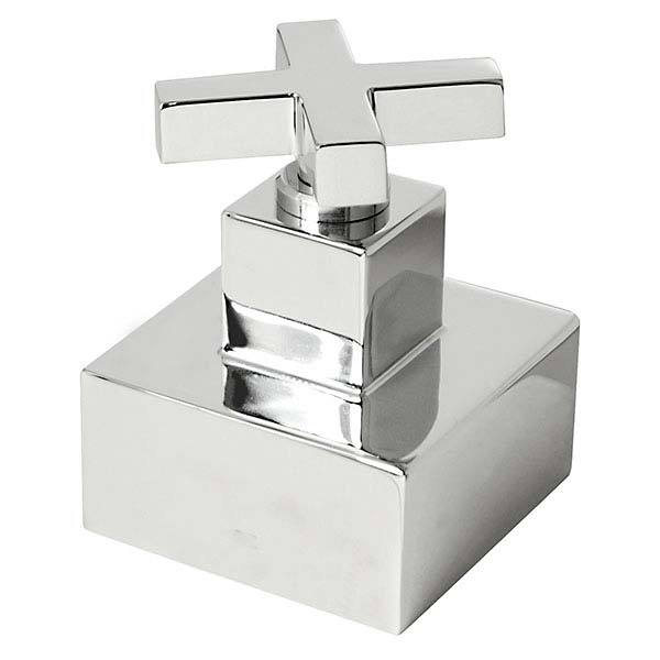 Acabamento de Registro Grande Duna Quadratta Cromado 4900C94 Deca