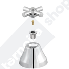 Acabamento De Registro Metal Compatível Deca E Similares Dn 2