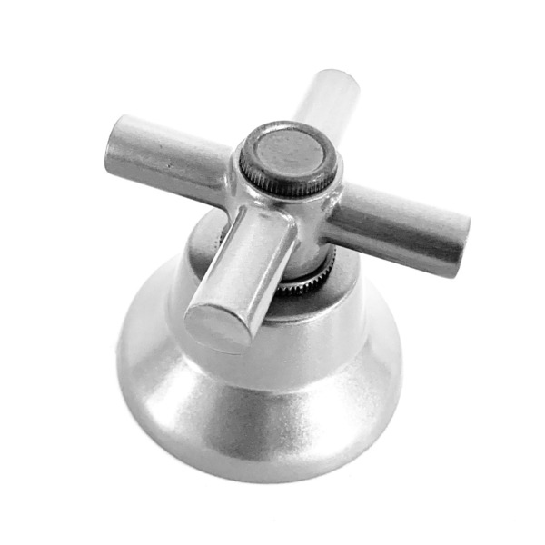 Acabamento De Registro Metal Cruzeta Padrão Deca Cromado