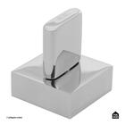 Acabamento De Registro Para Banheiro Quadrado Toropi Prata