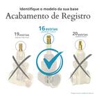 Acabamento De Registro Para Base Deca