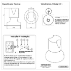 Acabamento De Registro Para Base Deca C41 Cromado