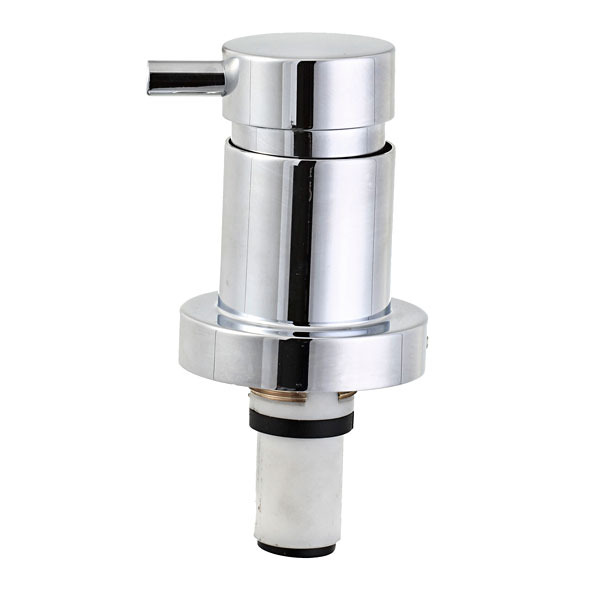 Acabamento de Registro Pequeno Spin Cromado 4916C72 Deca