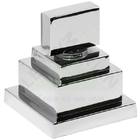 Acabamento de Registro Pressão Pequeno Square Line Cr 1/2" - 3/4" Cromado 912013225 Forusi