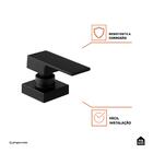 Acabamento De Registro Quadrado Ibó Pingoo.casa - Preto